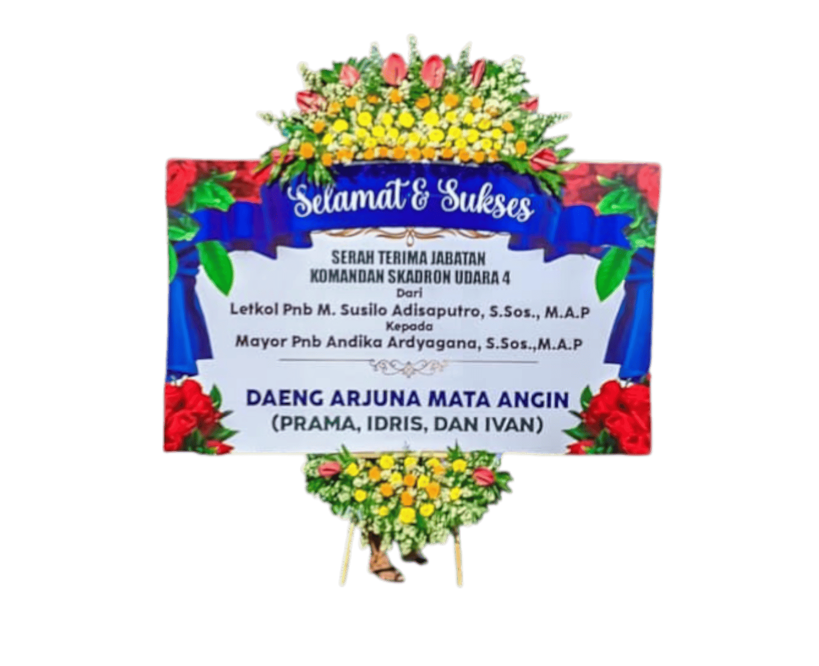 Karangan bunga belasungkawa Malang MFG-004